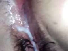 Creampie chlpatý mačička