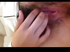 Chlpatý mokré piči zrelý