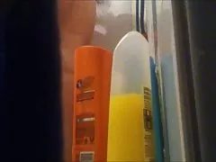 Nahý mama zachytený Skrytá kamera v sprche